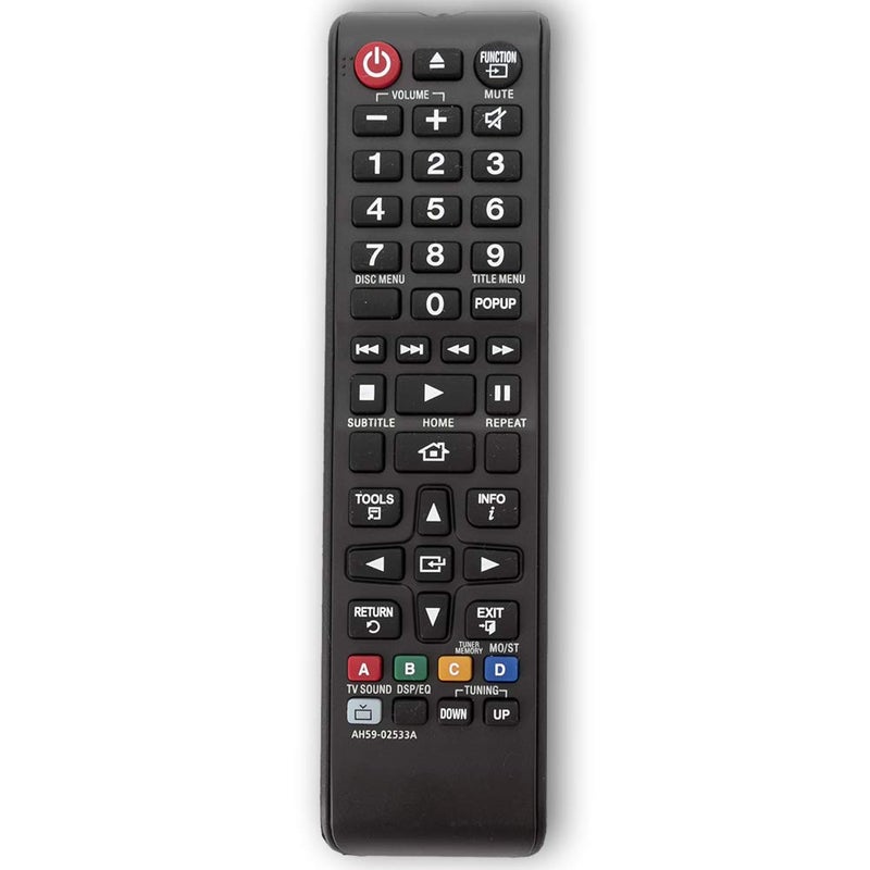 PERFASCIN AH59-02533A New Replaced Remote Control fit for Samsung HT-H4530 HT-H5500W-ZA HT-H5530 HT-JM41 HT-F4500 HT-H4500 HT-J4100 HT-J4500 HT-H5500W HT-J5500W HT-J5500/2A sub Remote AH59-02530 AH59-02603A - Image 1